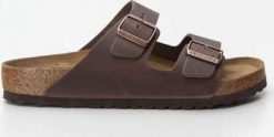 Birkenstock Arizona Tobacco Brown - 37 - uniseks - brązowy. Brązowe klapki męskie Birkenstock. Za 437.61 zł.
