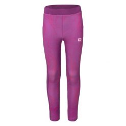 Legginsy dziewczęce IQ Cross The Line Iley. Czerwone legginsy dla dziewczynek IQ, z aplikacjami, z elastanu. Za 106.95 zł.