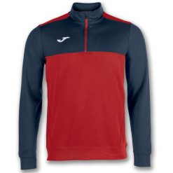 Bluza do piłki nożnej męska Joma Winner. Czerwone bluzy sportowe męskie Joma, m, bez wzorów, z poliesteru, bez kaptura, do piłki nożnej. W wyprzedaży za 137.90 zł.