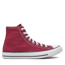 Trampki Converse. Czerwone trampki i tenisówki damskie Converse, bez wzorów, retro, bez zapięcia. Za 309.99 zł.