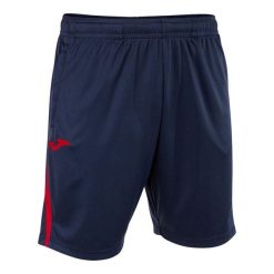 Szorty Joma Championship VII. Czarne krótkie spodenki sportowe męskie Joma, m, bez wzorów, z materiału. Za 126.25 zł.