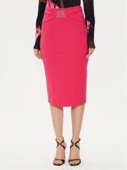 Rinascimento Spódnica ołówkowa CFC0118265003 Różowy Slim Fit. Czerwone spódnice damskie Rinascimento, l, bez wzorów, z syntetyku, ołówkowe. Za 559.99 zł.