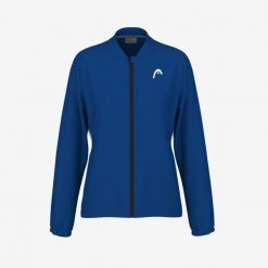 Kurtka damska BREAKER. Niebieskie bluzy sportowe damskie Head, l, bez wzorów, z elastanu, bez kaptura, tenisowe. W wyprzedaży za 308.00 zł.