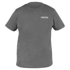 Koszulka Wędkarska Szara Preston Grey T-Shirt. Szare koszulki sportowe męskie PRESTON INNOVATIONS, s, bez wzorów, sportowe, bez kołnierzyka. Za 108.99 zł.