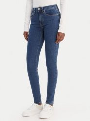 Tommy Hilfiger Jeansy WW0WW47689 Niebieski Skinny Fit. Niebieskie jeansy damskie Tommy Hilfiger. Za 409.99 zł.
