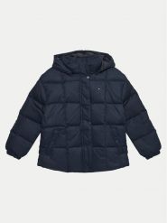 Tommy Hilfiger Kurtka puchowa KG0KG08392 D Granatowy Regular Fit. Niebieskie kurtki i płaszcze dla dziewczynek Tommy Hilfiger, bez wzorów, z puchu, bez kaptura. Za 769.99 zł.