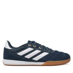 Buty do piłki nożnej adidas. Niebieskie buty sportowe męskie Adidas, bez zapięcia, do piłki nożnej. Za 309.99 zł.