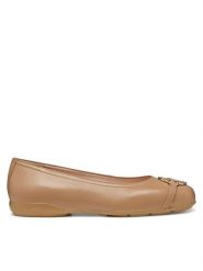 Geox Baleriny D Annytah W D55XYA 000TU C5000 Beżowy. Brązowe baleriny damskie Geox, bez wzorów, ze skóry, bez obcasa. Za 329.99 zł.