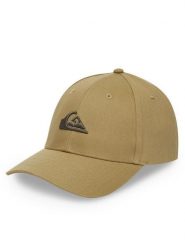 Quiksilver Czapka z daszkiem QS-M3-002-SS25 Beżowy. Brązowe rękawiczki męskie Quiksilver, bez wzorów, z bawełny. Za 79.99 zł.