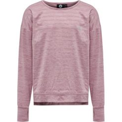 Dziewczęcy dżersej z długim rękawem Hummel Lynette. Czerwone t-shirty i topy dla dziewczynek Hummel, bez wzorów, z dżerseju, bez ramiączek. Za 141.00 zł.