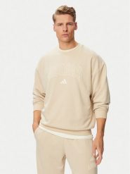 Adidas Bluza Seasonal Essentials Collegiate French Terry Crew KF4253 Beżowy Regular Fit. Brązowe bluzy męskie Adidas, m, bez wzorów, z bawełny, bez kaptura. Za 259.99 zł.