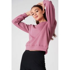 NA-KD Basic Bluza basic - Pink. Różowe bluzy damskie NA-KD Basic, z dresówki. Za 100.95 zł.