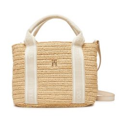 Torebka Tommy Hilfiger. Brązowe torebki do ręki damskie Tommy Hilfiger, bez wzorów, klasyczne, bez dodatków. Za 419.99 zł.