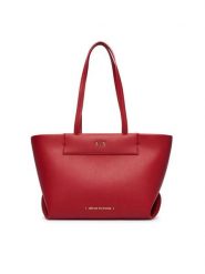 Armani Exchange Torebka XW001538 AF26447 U5102 Czerwony. Czerwone torebki do ręki damskie Armani Exchange, bez wzorów, ze skóry, bez dodatków. Za 654.99 zł.