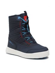 Reima Śniegowce Hankinen 5400031A Granatowy. Niebieskie buty zimowe dziewczęce Reima, z materiału, bez zapięcia. Za 449.99 zł.