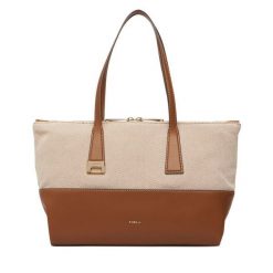 Torebka Furla. Brązowe torebki do ręki damskie Furla, bez wzorów, klasyczne, bez dodatków. Za 1,299.00 zł.