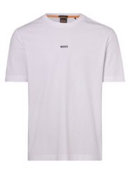 BOSS Orange T-shirt Mężczyźni Bawełna biały, XXXL. Białe t-shirty męskie Boss Orange, m, bez wzorów, z bawełny, casualowe, bez kołnierzyka. Za 249.95 zł.