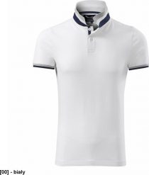MALFINI Collar Up 256 - ADLER - Koszulka polo męska, 215 g/m, 100% bawełna, - biały 3XL. Białe koszulki polo męskie Malfini, m, bez wzorów, z bawełny, bez ramiączek. Za 91.48 zł.