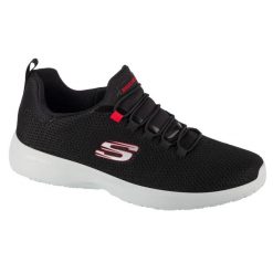 Buty treningowe męskie Dynamight. Czarne buty sportowe męskie Skechers, bez zapięcia. Za 219.99 zł.