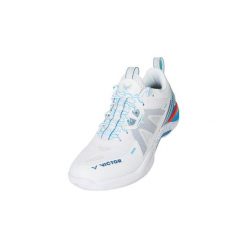 Buty do badmintona VICTOR S82III AF. Białe buty sportowe męskie Victor, bez zapięcia. Za 659.99 zł.