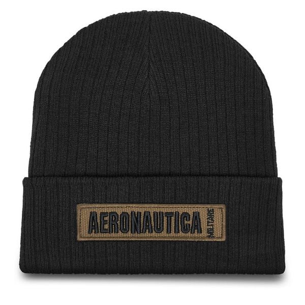 Czapka Aeronautica Militare. Czarne czapki i kapelusze męskie Aeronautica Militare, na zimę, bez wzorów. Za 209.99 zł.