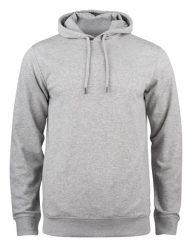 Clique Premium OC Hoody bluza z kapturem z bawełny organicznej – grey melange. Szare bluzy męskie CLIQUE, s, bez wzorów, z bawełny, z kapturem. Za 273.74 zł.
