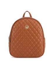 Beverly Hills Polo Club Plecak BHPC-K-037-06 Brązowy. Brązowe plecaki damskie Beverly Hills Polo Club, bez wzorów, z tworzywa sztucznego. Za 174.99 zł.