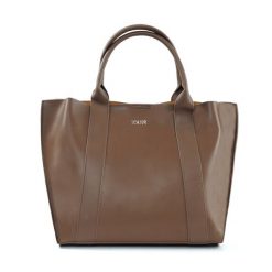 Shopperka skórzana FL30 Serena brązowa. Brązowe torebki shopper damskie Solier, bez wzorów, ze skóry, eleganckie, bez dodatków. Za 299.00 zł.