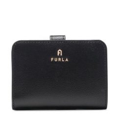 Portfel Furla. Czarne portfele damskie Furla, bez wzorów. Za 499.99 zł.