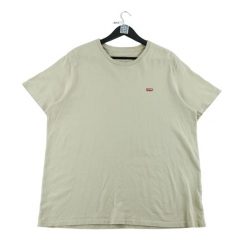 Second life - Levi Strauss T-shirt męski krótki rękaw - Jak nowy. Brązowe t-shirty męskie Levi's, l, bez wzorów, z jeansu, klasyczne, bez kołnierzyka. Za 63.86 zł.