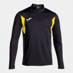 Bluza dresowa 1/2 zip Joma Winner III. Czarne bluzy męskie Joma, m, z aplikacjami, z dresówki, bez kaptura. Za 282.00 zł.