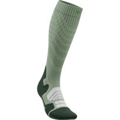 Skarpetki kompresyjne merino dla kobiet Bauerfeind. Zielone skarpety damskie BAUERFEIND, bez wzorów, z wełny. Za 278.00 zł.
