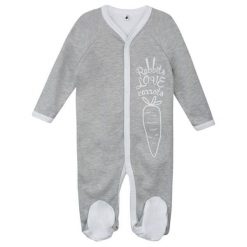 Garnamama Śpioszki Dziecięce Rabbit 62 Szare. Śpioszki niemowlęce marki Garnamama. W wyprzedaży za 31.00 zł.