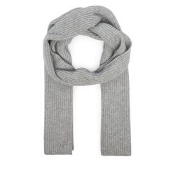 Szalik Calvin Klein. Szare szaliki i chusty damskie Calvin Klein, bez wzorów. Za 329.99 zł.