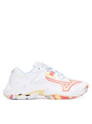 Mizuno Buty halowe Wave Lightning Z8 V1GC2400 Biały. Białe obuwie sportowe damskie Mizuno, bez wzorów, ze skóry. Za 569.99 zł.