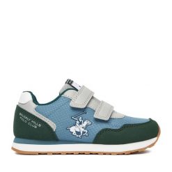 Sneakersy Beverly Hills Polo Club. Niebieskie trampki i tenisówki chłopięce Beverly Hills Polo Club, bez wzorów, bez zapięcia. Za 119.99 zł.
