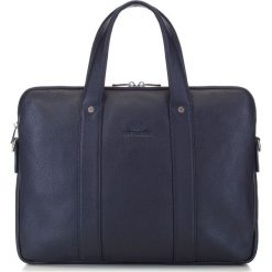 Torba na laptopa. Czarne torby na laptopa damskie Wittchen, bez wzorów, ze skóry. W wyprzedaży za 599.90 zł.
