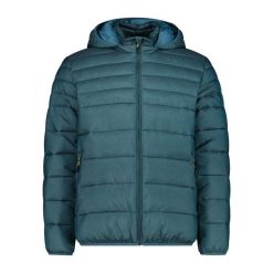 Kurtka z kapturem CMP Snaps. Zielone kurtki sportowe męskie CMP, na zimę, m, bez wzorów, z puchu, narciarskie. Za 506.50 zł.