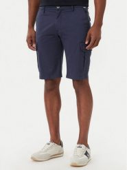 Beverly Hills Polo Club Szorty materiałowe P-SS26M-B476381 Niebieski Regular Fit. Niebieskie szorty męskie Beverly Hills Polo Club, m, bez wzorów, z bawełny. Za 203.99 zł.