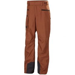 Spodnie narciarskie Helly Hansen Garibaldi 2.0. Brązowe spodnie snowboardowe męskie Helly Hansen, m, bez wzorów, narciarskie. Za 1,190.50 zł.
