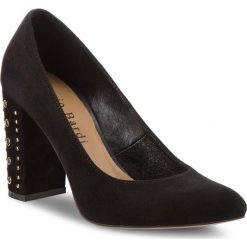 Półbuty SERGIO BARDI - Piave SS127349518FF 201. Czarne półbuty damskie Sergio Bardi, z materiału, eleganckie. W wyprzedaży za 189.00 zł.
