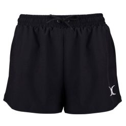 Szorty damskie Gilbert Pro Synergie. Czarne szorty sportowe damskie gilbert, s, bez wzorów, z materiału, sportowe, na fitness i siłownię. Za 157.50 zł.