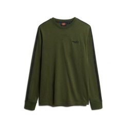 Bluza Superdry Essential Retro ST. Zielone bluzy męskie Superdry., m, bez wzorów, bez kaptura. Za 199.50 zł.