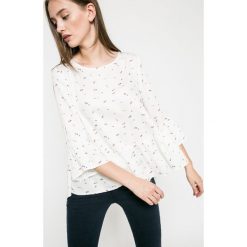 Answear - Bluzka. Szare bluzki damskie ANSWEAR, z tkaniny, casualowe, z okrągłym kołnierzem. W wyprzedaży za 59.90 zł.