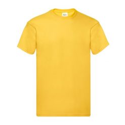 Oryginalna Koszulka Męska. Brązowe koszulki sportowe męskie Fruit of the Loom, m, bez wzorów, bez kołnierzyka, bez ramiączek, trekkingowe. Za 27.99 zł.
