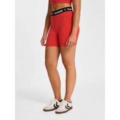 Szorty damskie Hummel Pulse Mid. Brązowe szorty sportowe damskie Hummel, bez wzorów, eleganckie, na fitness i siłownię. Za 144.50 zł.