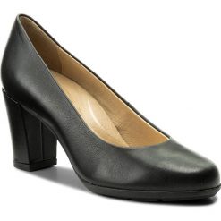 Półbuty GEOX - D Annya C D745FC 00085 C9999 Black. Czarne półbuty damskie Geox, z materiału. W wyprzedaży za 309.00 zł.