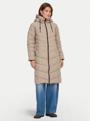 ONLY Płaszcz zimowy Juliet 15353149 Beżowy Regular Fit. Brązowe płaszcze damskie Only, na zimę, s, bez wzorów, z syntetyku, bez kaptura. Za 349.99 zł.