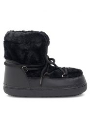 Jenny Fairy Śniegowce NS9034-01 Czarny. Czarne śniegowce i trapery damskie Jenny Fairy, z materiału. Za 219.99 zł.