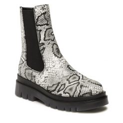 Botki Jenny Fairy. Szare botki damskie Jenny Fairy, bez obcasa, na płaskiej podeszwie, bez zapięcia. Za 139.99 zł.